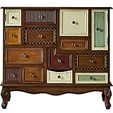 Cette armoire multifonction sert de solution de rangement polyvalente pour n'importe quelle pièce de votre maison. Idéal pour placer à côté de votre canapé, meuble TV, lit, table à manger, ou dans le porche, il se coud