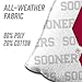 YouTheFan Officially-Licensed NCAA Oklahoma Sooners Set of 4 Cornhole Bags - All Weather Regulation 6” x 6” Size - 16oz Weight - Designed in USA