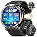 Blackview Smartwatch Herren, Beleuchtung, Kompass, IP68 Wasserdicht, 100 Tage Akku, 1,45'' Touchscreen, Bluetooth-Anruf, Herzfrequenz, Schlafanalyse, Sportuhr mit 100+ Sportmodi, Uhr für Android/iOS