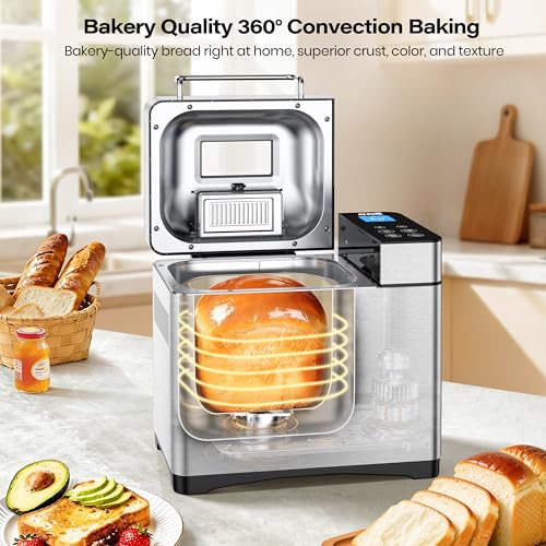 Digital Bread Maker with Gluten-Free Setting