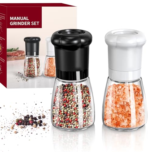 CIRCLE JOY Manual Salt and Pepper Grinder Set