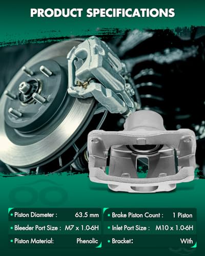 Image of SCITOO Front Left+Right Brake Calipers With Bracket 19B3129 19B3128 Compatible For Lexus For ES350 2007-2012 2016-2018,For Toyota For Avalon 2008-2018,For Toyota For Camry 2007-2017