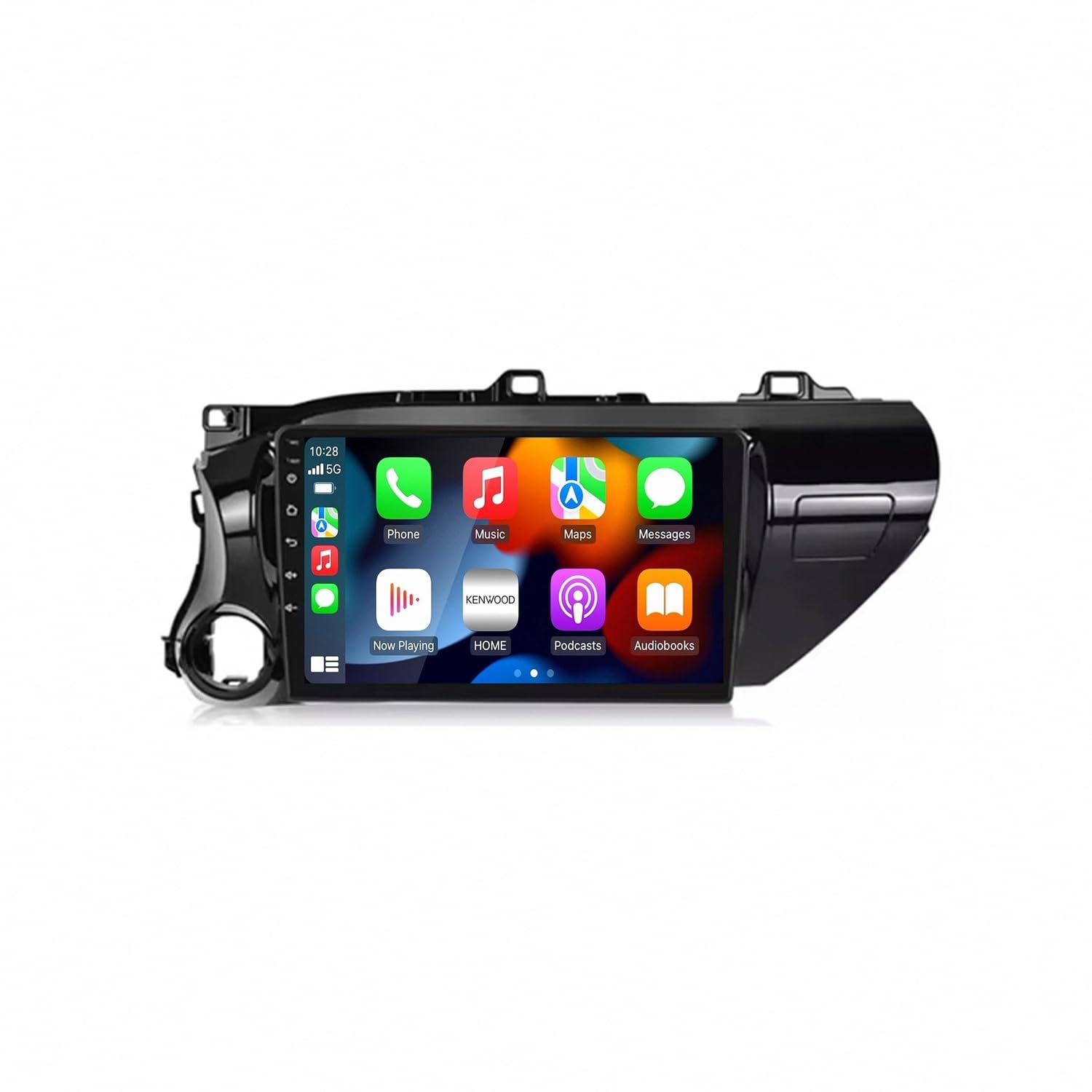 Auto-Navigationssystem für Toyota Hilux 2015 2016-2020 Android 15 9 Zoll Car Radio mit SWC Rückfahrkamera Für, 8 Core 8G+256G