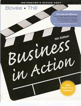 Paperback Business in Action 5th Edition (Instructor Review Copy) Book