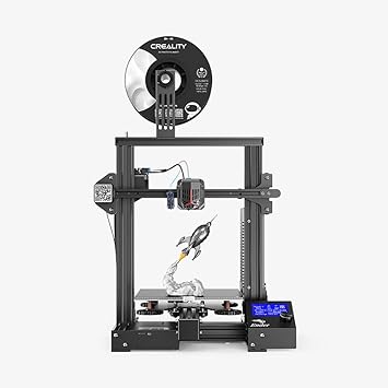 3 idea Imagine Create Print Creality Ender 3 Neo 2022 Upgraded 3D Printer CR Touch Auto Leveling Full-Metal Extruder Reliable Printing Build Surface Mold Springs Resume Printing 220 - 220 - 250mm