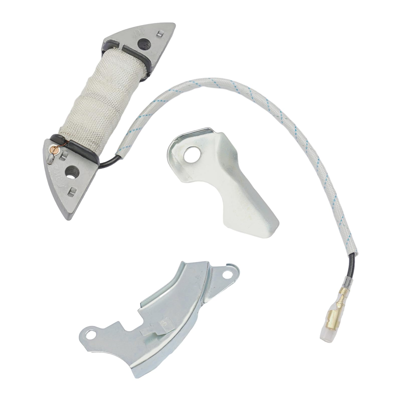 Elektrostart-Kit, Für Honda GX200 6,5 PS GX160 5,5 PS Elektrisches Start-Kit Starter Motor mit Ladespule