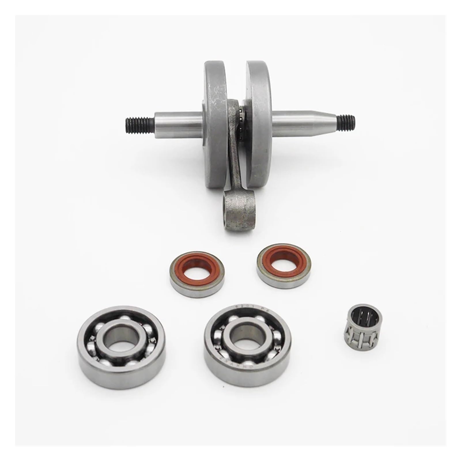 Retén de Aceite del cojinete de Bolas del cigüeñal Compatible con desbrozadoras de jardín FS120, FS200, FS250, FS300 y FS350.