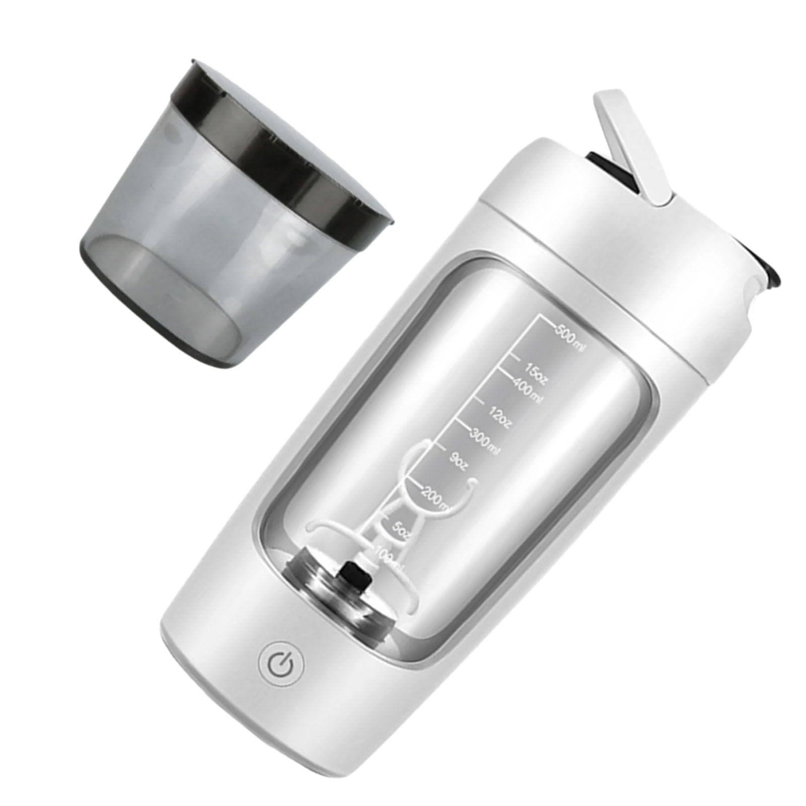 Jazuaiao Protein Shaker Bottle USB C Rechargeable Electric Shake Mixer Cups for Shakes Replacement Shakes USB Rechargeable