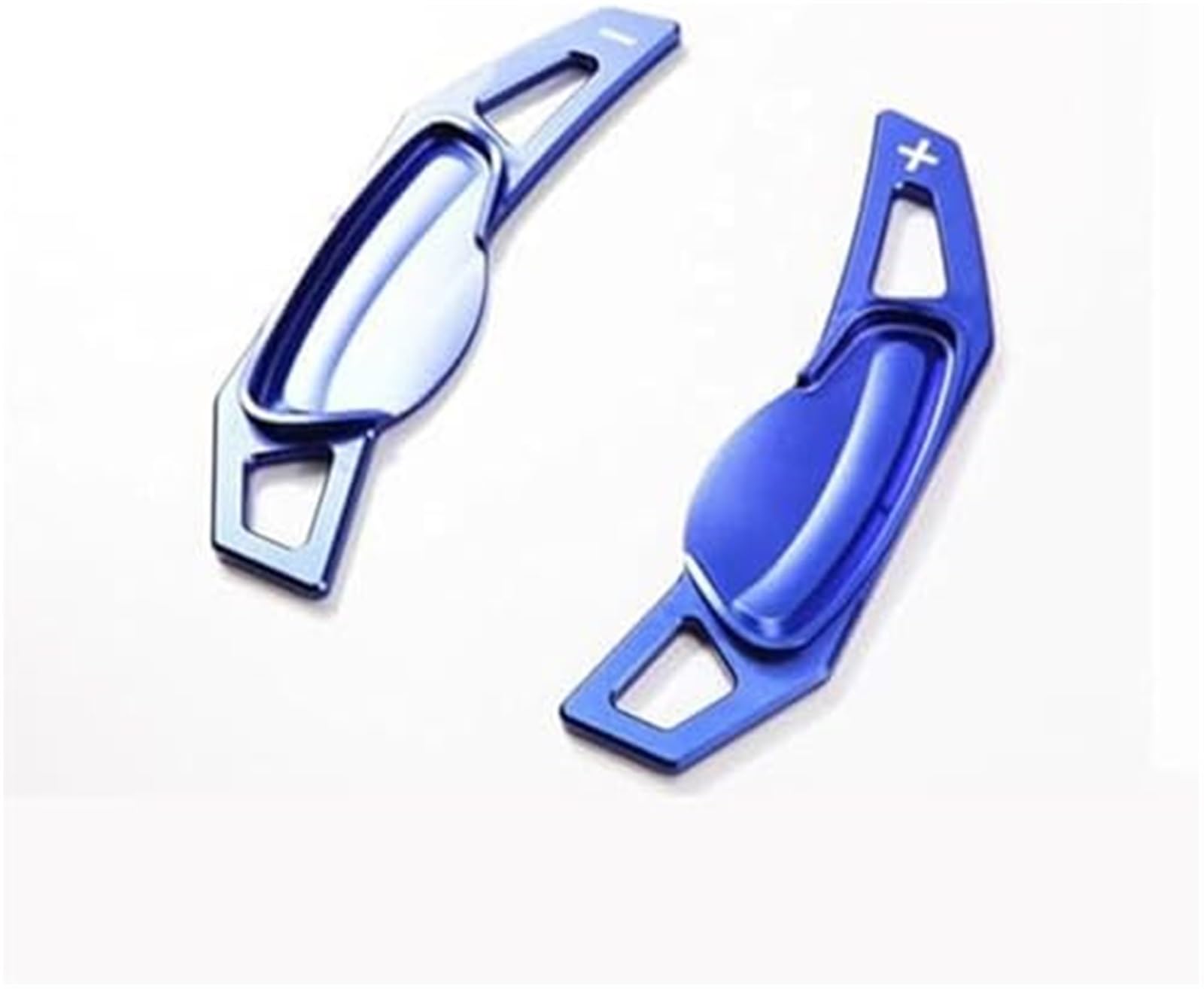 Xedlamp Blue Car Gear Shift Paddle Paddle Shift, For Smart, For Fortwo 451 Forfour 453, For Electric Drive Car Steering Wheel Extension Shifter Gear Paddles Stickers(Blue)