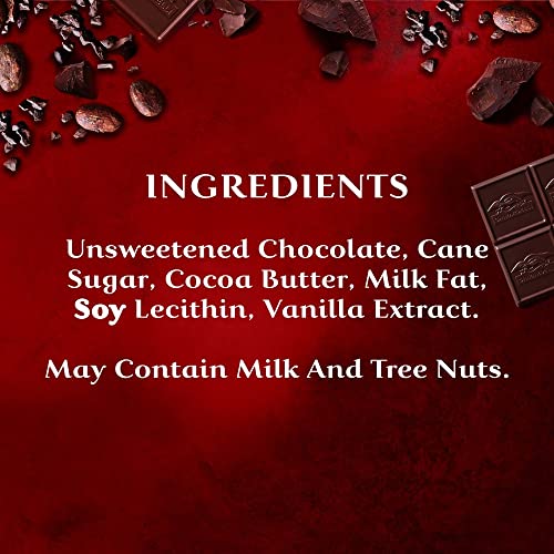 Image of GHIRARDELLI Intense Dark Chocolate Squares, 60% Cacao, 4.1 Ounce (Pack of 6)