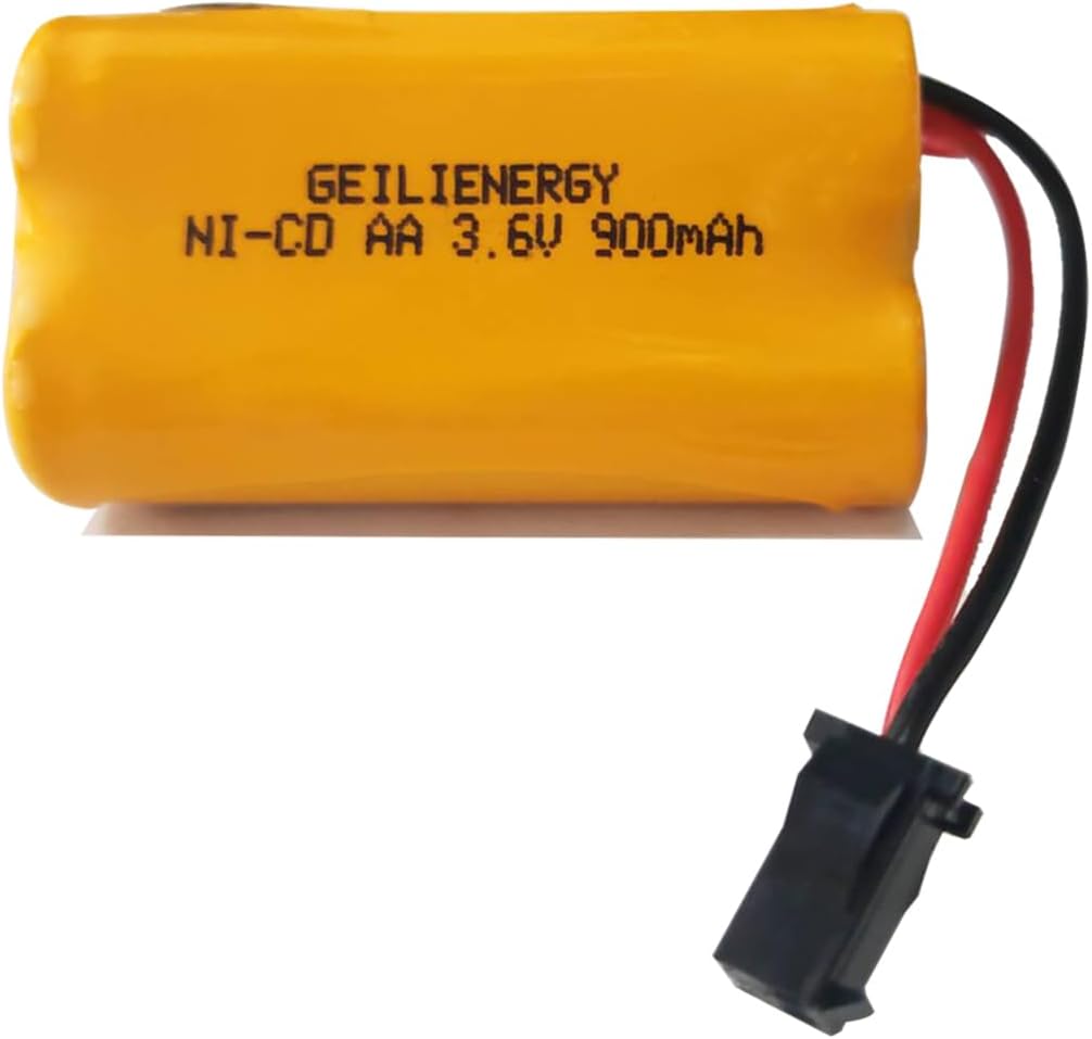3.6V 900mAh Emergency/Exit Light Battery Compatible for Lithonia ELB B001 ELBB001 ELB-B001 Lithonia EU2C M6 LED Emergency Light Interstate ANIC1566 Unitech 0253799(10 Pack)