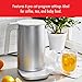 ZWILLING Enfinigy 1.5-Liter Cool Touch Stainless Steel Electric Kettle Pro, Tea Kettle, Silver
