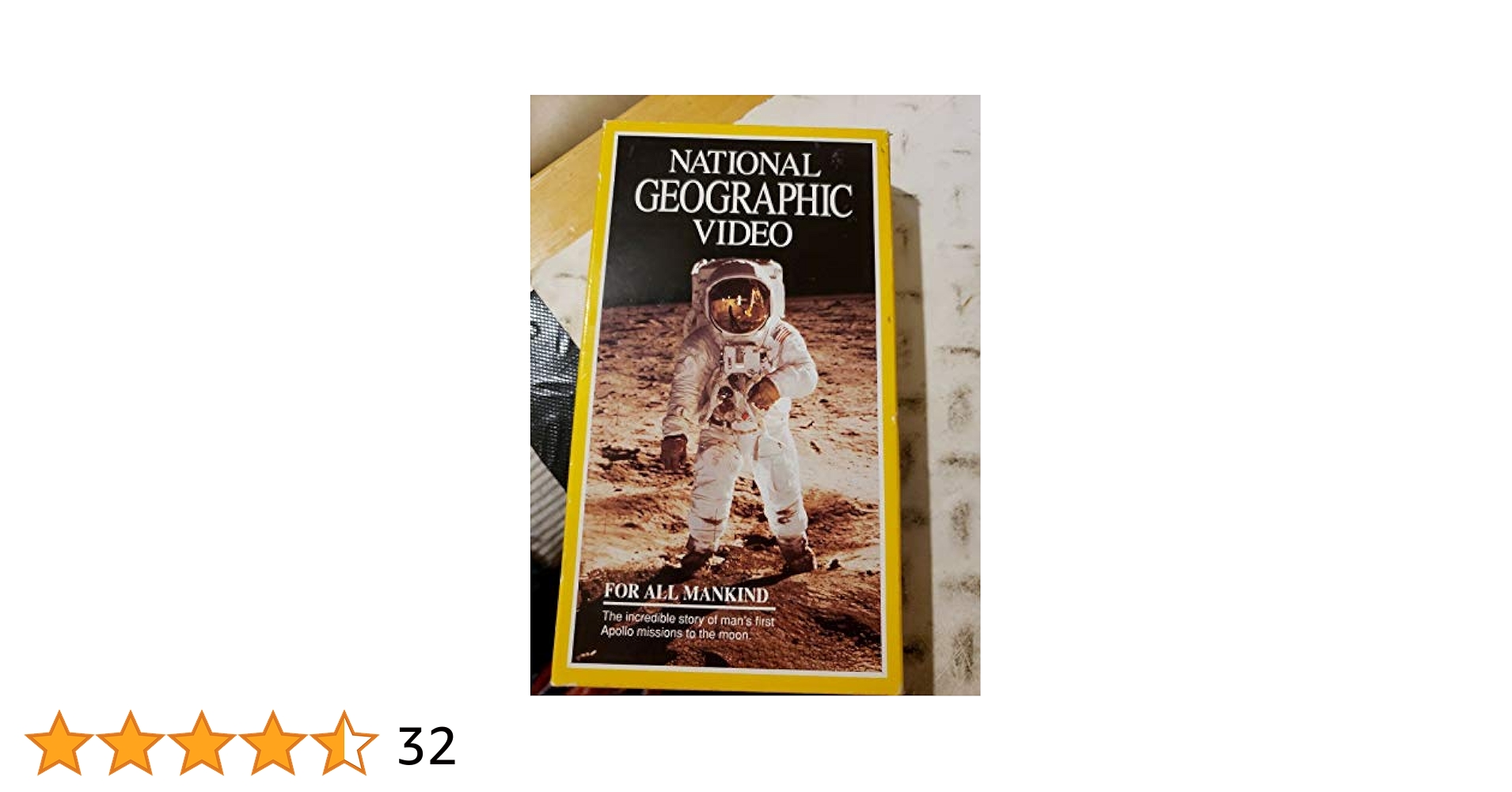 (未使用･未開封品)Nat&#39;l Geo: For All Mankind [VHS] 未使用・未開封品)Nat´l Geo: For All Mankind [VHS]