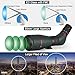 20-60x85mm ED Spotting Scopes with Smartphone Adapter - Sope with Extra-Low Dispersion Glass - Waterproof Spotting Scope for Bird Watching Wildlife Scenery