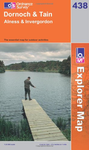 OS Explorer map 438 : Dornoch & Tain