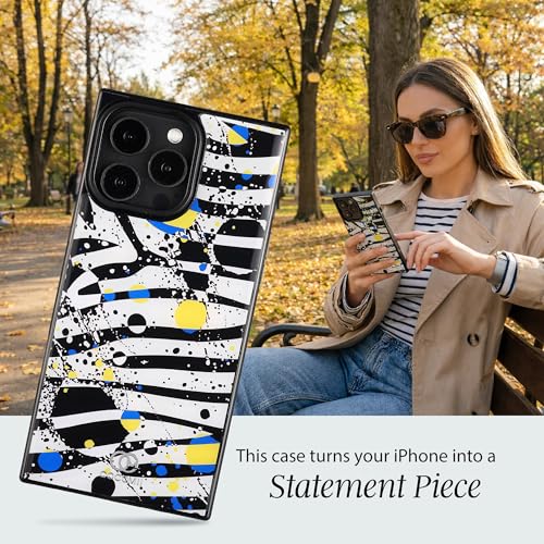 Image of COCOMII Rectangle for iPhone 16 Pro Case, Bold Chroma Zebra