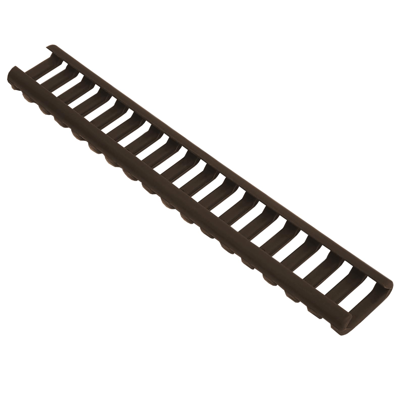 Picatinny Rail Cover Rubber,18-Slot Rubberized Rail Protection Ladder (TAN, 8 PACKS) - Image 2