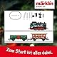 Märklin Start up 29124 - Startpackung Weihnachten mit Dampflok, Personenwagen und Güterwagen in weihnachtlicher Gestaltung, Spur H0, ab 6 Jahren - ideal für den Einstieg in die Modellbahnwelt
