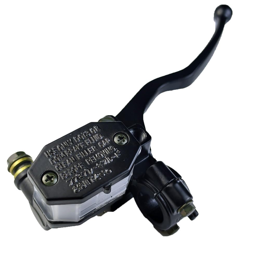 7/8" Right Front Brake Master Cylinder Clutch Reservoir Lever Compatible for Suzuki GN125 GS125 GN250 GS250(22MM)