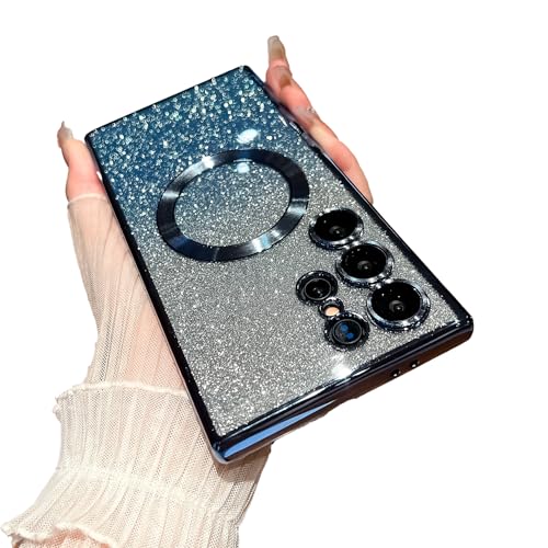 AGENIUS�EFor Galaxy S26 Ultra �P�[�X �N���A �Ή� ���� ���b�L�t���[�� �ϏՌ� TPU �\�t�g�J�o�[ ���C�����X�[�d�Ή� �X�g���b�v�z�[���t�� For �M�����N�V�[ �v���X �E���g��(�u���[)