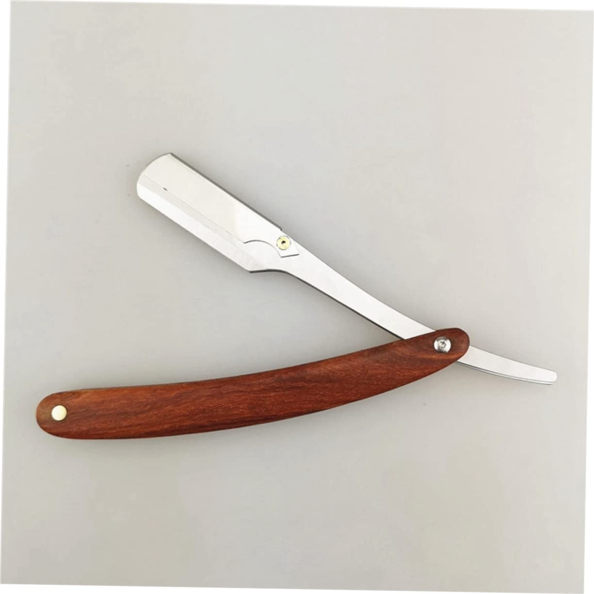 NOLITOY Professional Barber Kit 2pcs Vintage Style Razor Holder Razor for Men Hair Cliers for Men