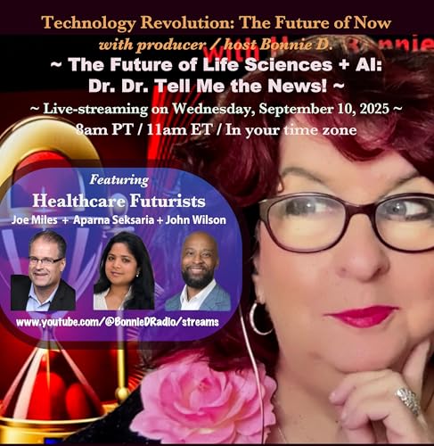 『Technology Revolution: The Future of Life Sciences + AI: Dr. Dr. Give Me Good News!』のカバーアート