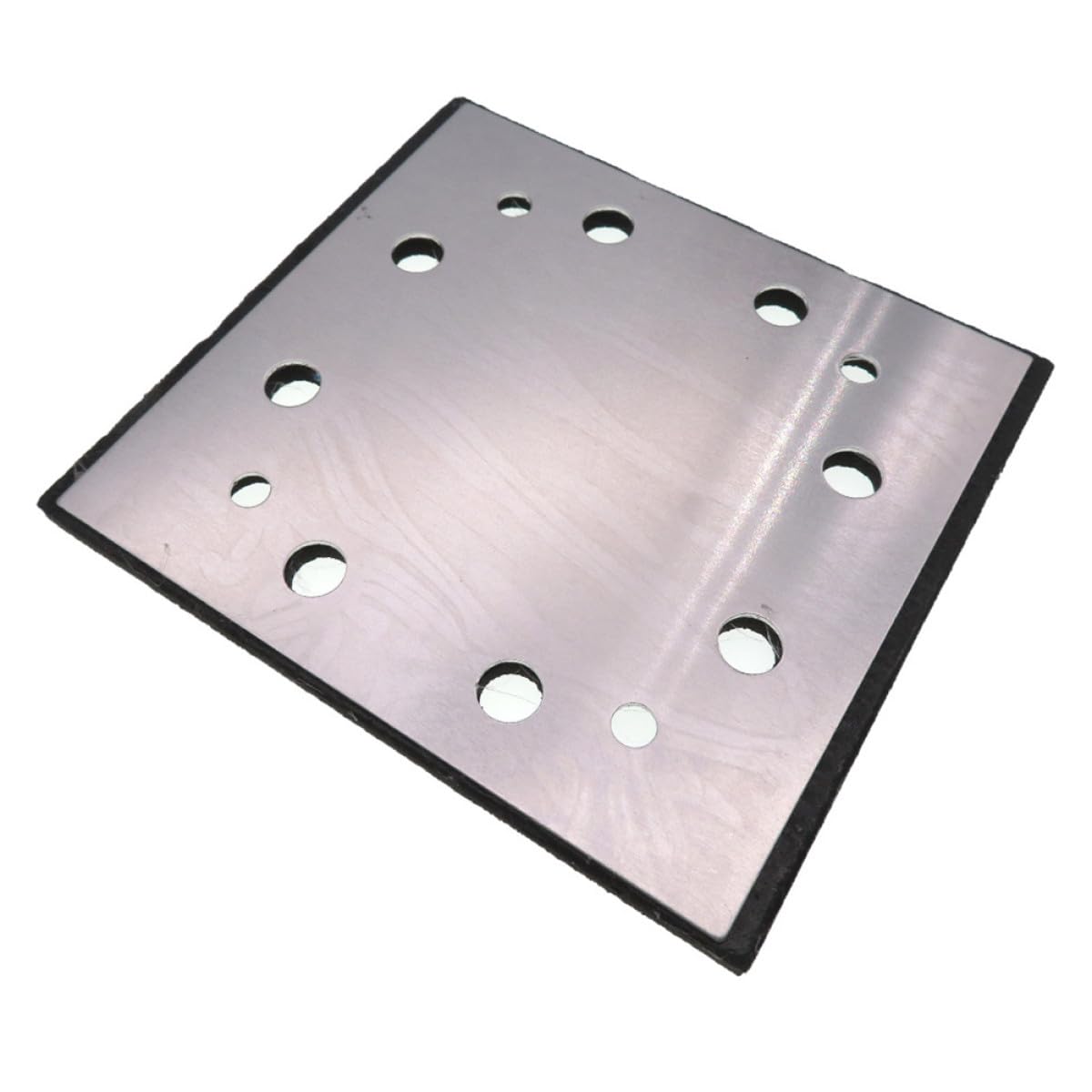 Almohadilla de soporte para lijar de aluminio Abaodam de 115x105mm y 12 agujeros para lijadora