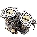 Partol Weber Carburetor Carb for 40 IDF 2 Barrel Carb Replacement Bug Volkswagen Beetle VW Fiat Porsche - Manual Choke