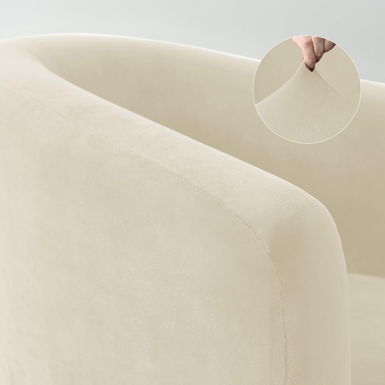 Velluto Copripoltrona Chesterfield 1/2 Pezzi,1 Posto Elasticizzato Fodere Copripoltrona, Fodera Poltrona Club Tullsta per Bar Soggiorno Camera da Letto Reception ( Color : #4 , Size : 2-piece set