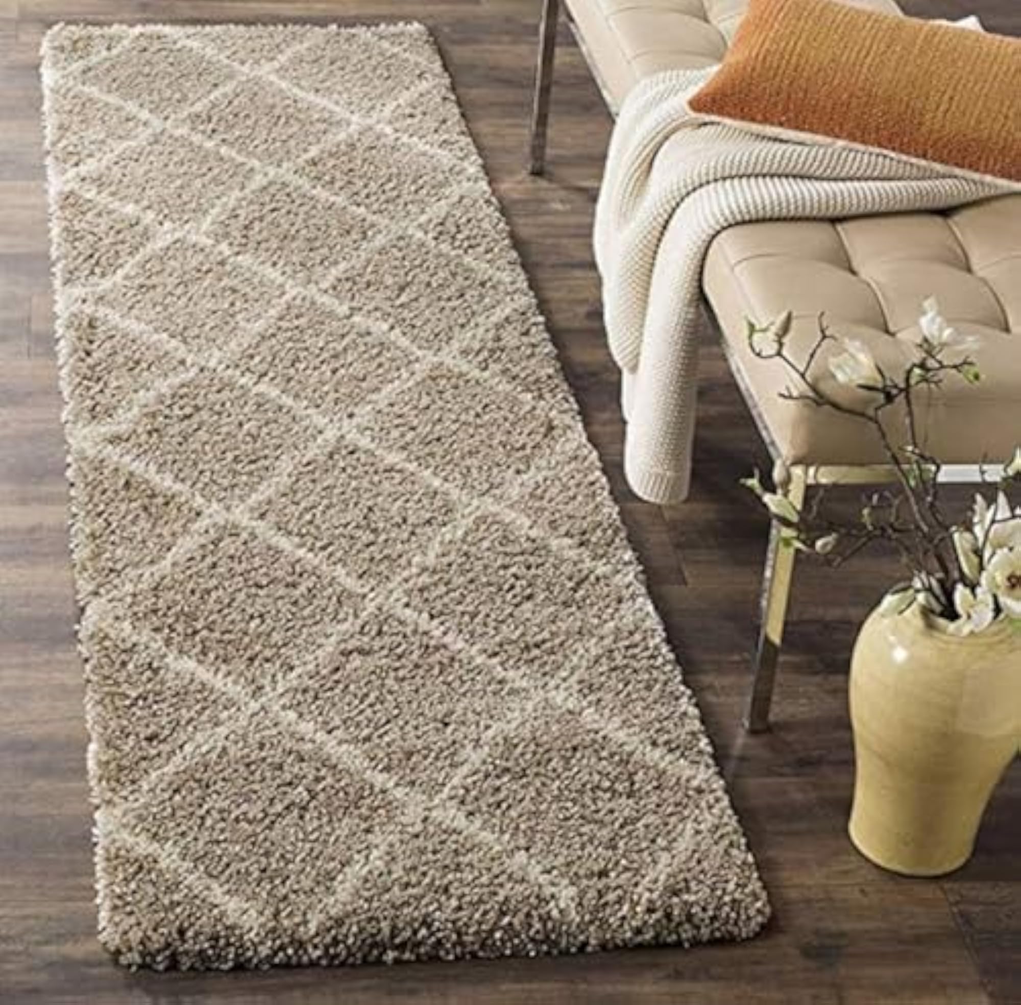 Microfiber Super Soft Anti Slip Carpet Runner Floor Mat