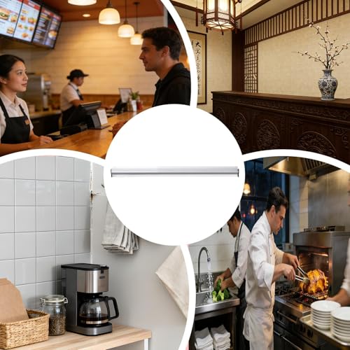 Pique-tickets pour restaurant mural et support de bons de commande sans perçage