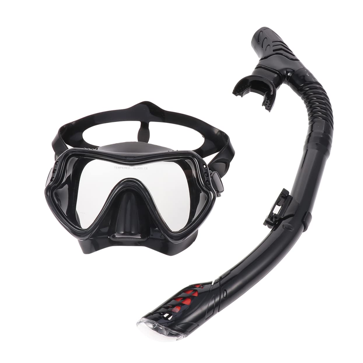 KOMBIUDA Diving Mask for Adults Snorkeling Mask Silicone Snorkeling Equipment Set and Kit