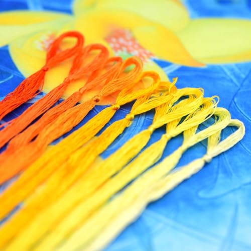 Image of Mulberry Silk Floss Embroidery Thread Floss-Cross Stitch Threads China Silk Woven Jewelry Threads DIY Sewing Kits (08)