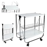 Mesa Camarera Plegable Ruedas   (Dc-249501)
