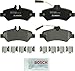 Bosch BP1317 QuietCast Premium Semi-Metallic Disc Brake Pad Set For Select Dodge Sprinter; Freightliner Sprinter; Mercedes-Benz Sprinter; Volkswagen Crafter; Rear