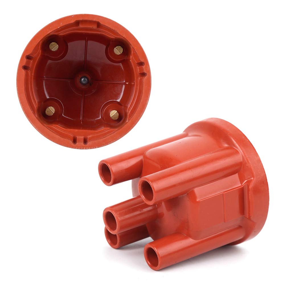 Tapa del distribuidor del coche con rotor, 030905207 030905225C Tapa del distribuidor Rotor del distribuidor apto para Seat Arosa