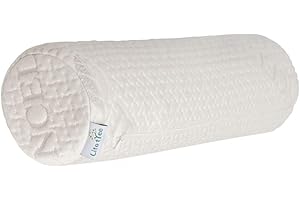 White Bolster Pillow Covers, 18x6 Inch Super Soft, Ultra Smooth