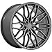 Niche 1PC M277 22X10.5 5X115 M-GNMTL 18MM 1Wheel