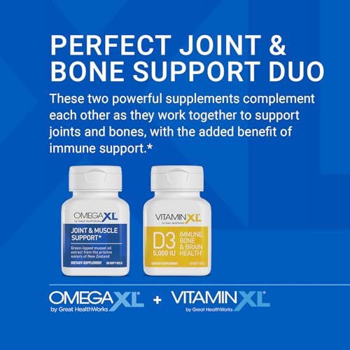 image for OmegaXL Joint Support Supplement - Natural Muscle/Immune Support, 60 S