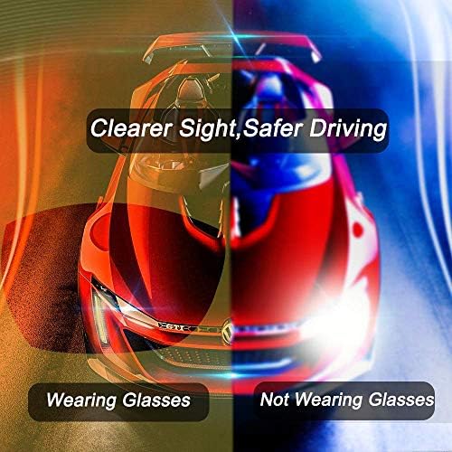 VJK Night Driving Glasses for Men & Women AntiGlare Night Vision