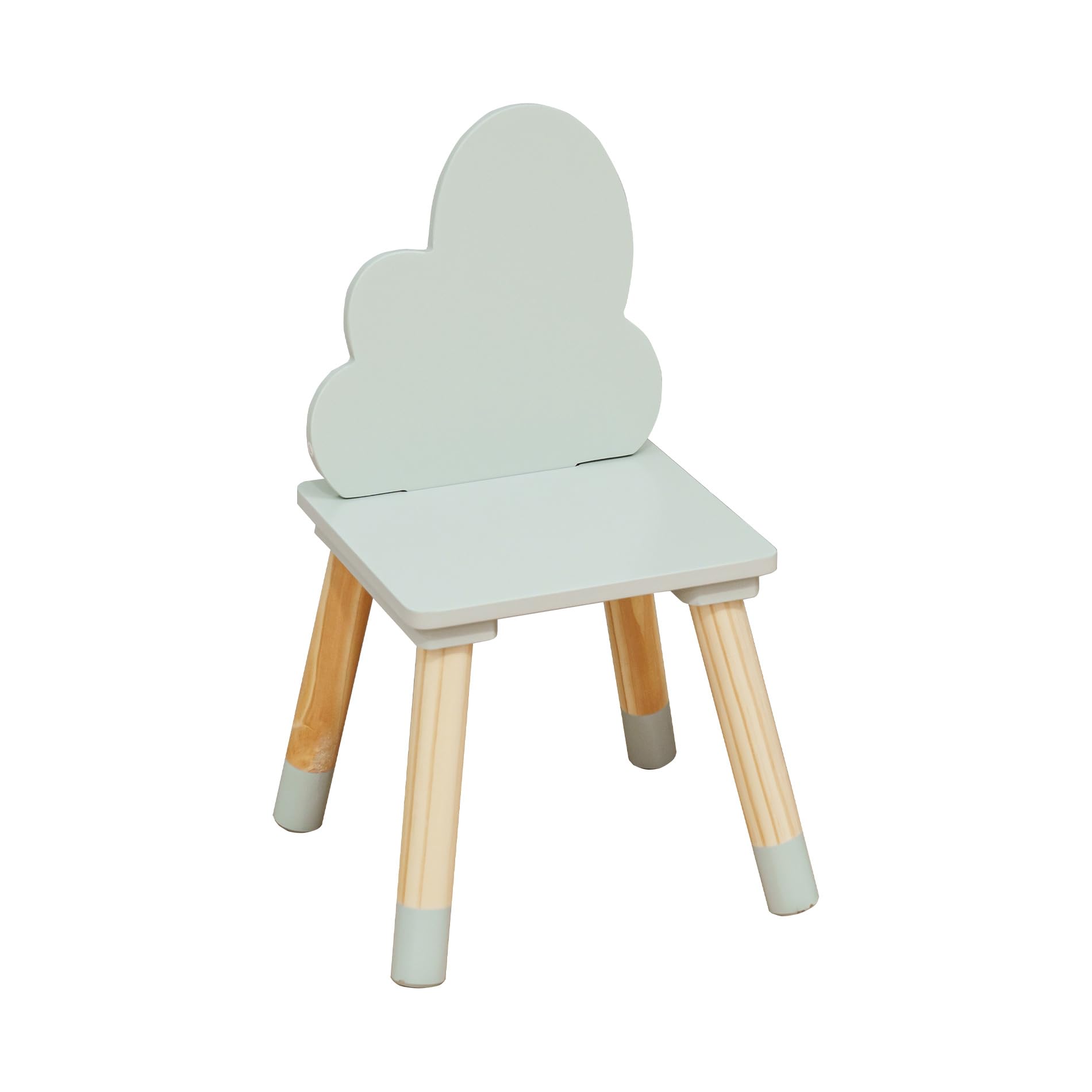 Set tafel MALATA 4 stoelen HEKA - Wit en beige marmer effect Set tafel MALATA 4 stoelen HEKA - Wit en beige marmer effect
