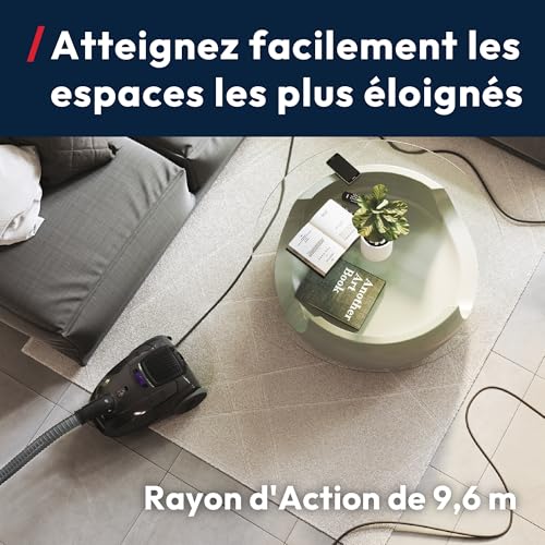 Aspirateur Traîneau Hoover Telios Extra Lite TXLZ72HM Compact et Puissant 69DB - vue 5