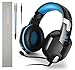 Gaming Headset for PS4 3.5mm PC Game Stereo Headphones with Mic Over-Ear Headband Professional Headset