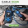 NOYAFA NF-8508 Tester cavo di rete con misuratore di potenza ottico, VFL & Wire Tracer - CAT5/CAT6 Ethernet Cable Toner, RJ45 Network & PoE Tester.