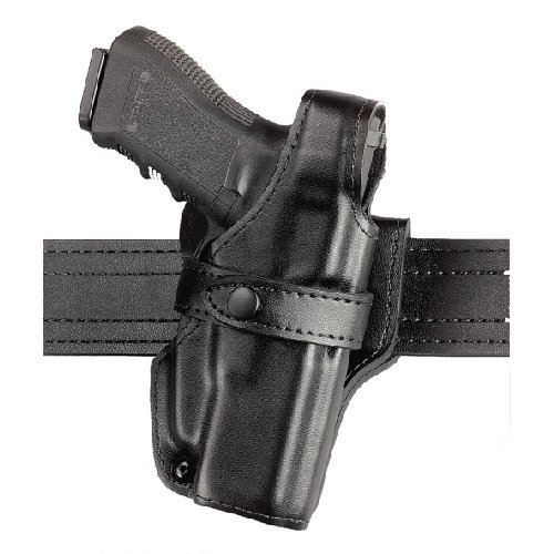 Safariland 070 Level III Retention Duty Holster, Mid-Ride, Black, High Gloss Right Hand, Colt Government