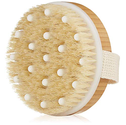 Dry Brushing Body Brush - Best for Exfoliating Dry Skin, Dry Brush for Cellulite and Lymphatic Drainage Massager, Body Scrubber Brush for Skin & Body Exfoliator, Skin Brush