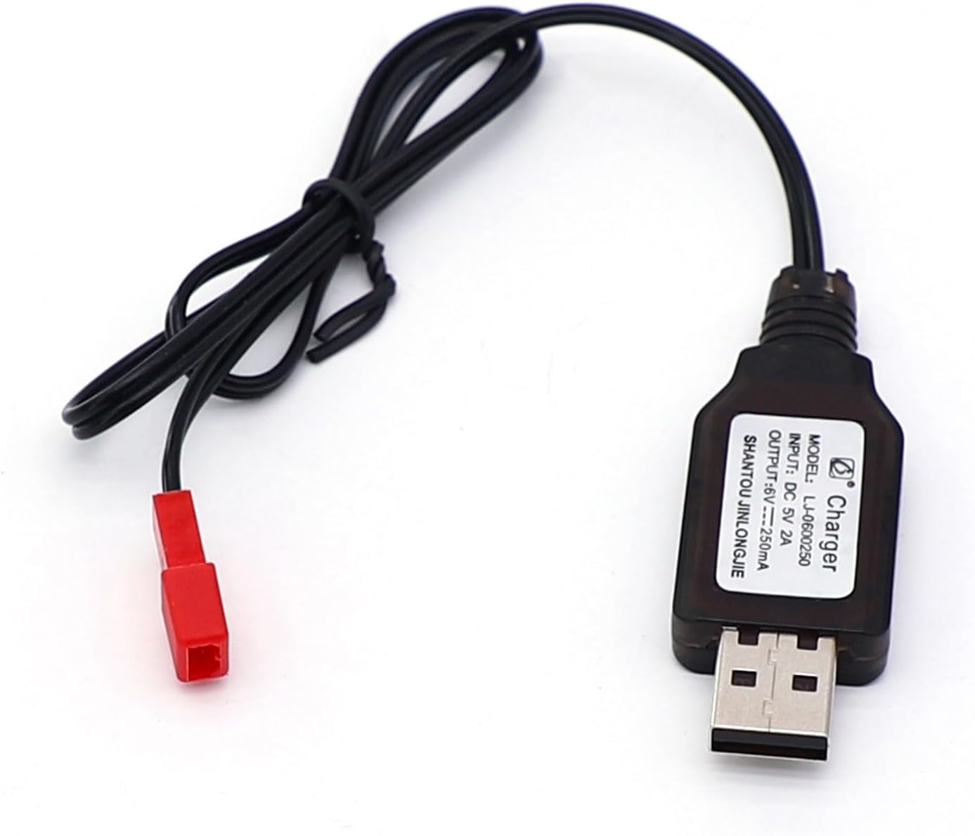Batería YUNIQUE 6V 2400mAh Ni-MH Con Conector JST – Recargable Para Coches Y Barcos RC