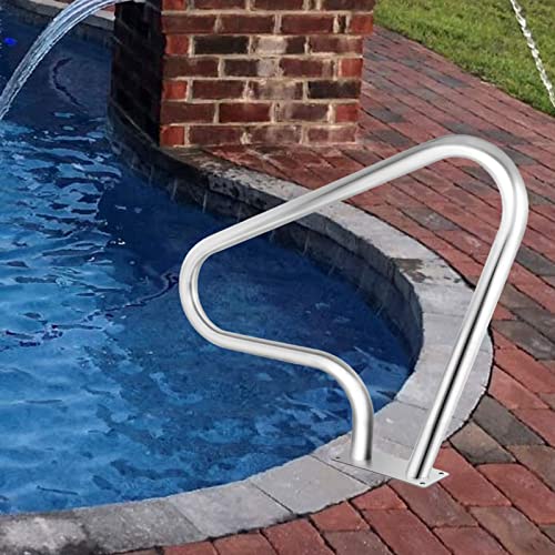 Baranda de Escalera para Piscina en Acero Inoxidable
