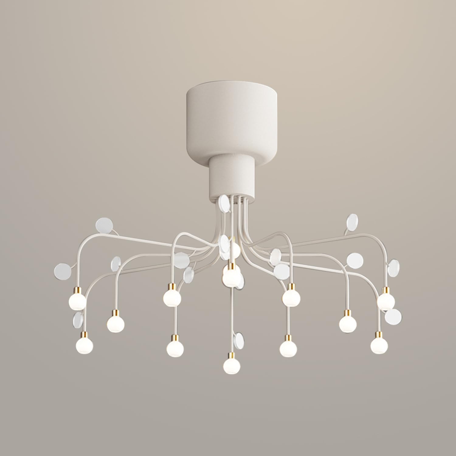 HXYSXHJUO Firework Chandelier Ceiling Light LED Close to Lamp Modern Living Room Lighting Fixture Sputnik Chandeliers Boho Pendant Lights for Bedroom Dining