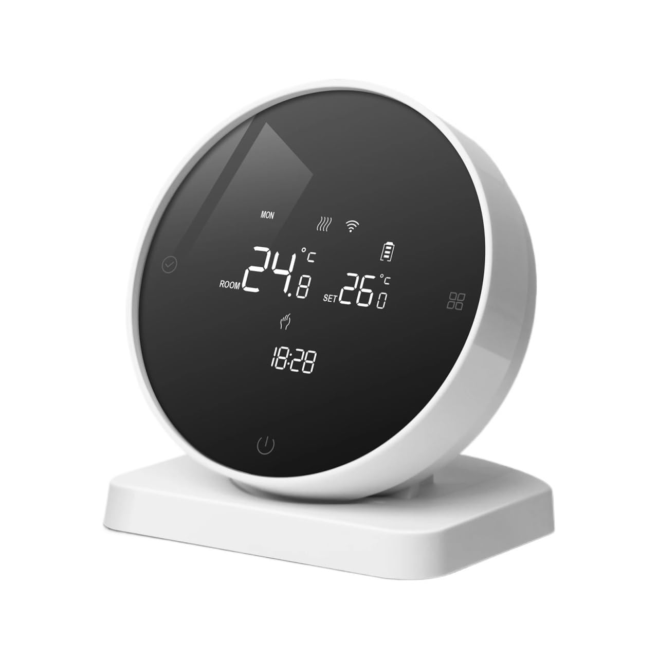 Zone Heating 8-channel Wireless Hub Central Heating System Smart Thermostat For Gas Boiler Water Floor Actuator(BOT-R7W-X-WIFI-NR)